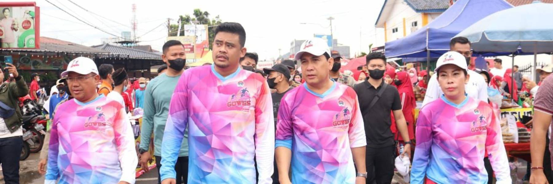 Walikota Lubuklinggau Bersama Walikota Medan